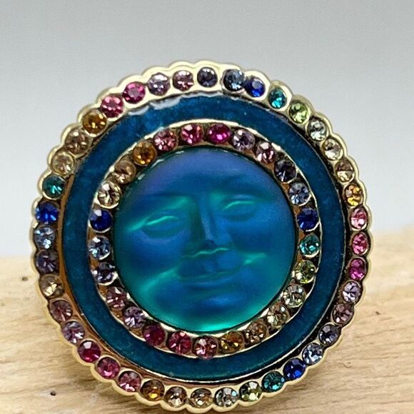 Kirks Folly Seaview Moon Rainbow Bridge Ring Size 7 - Picture 11 of 12